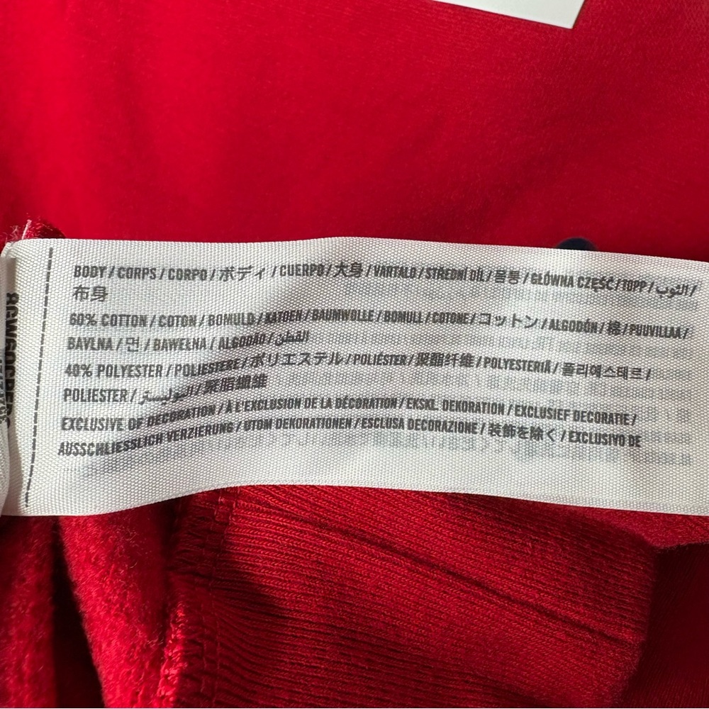 NWT Hollister Red Shop Women’s Hoodie Size Medium - Picture 7 of 8
